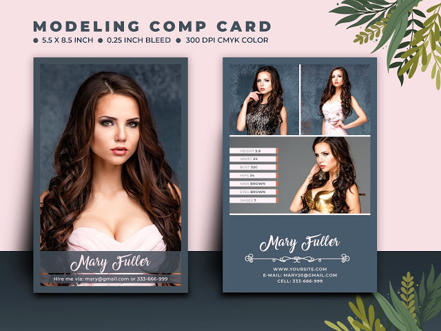 Modeling Comp Card Template - mj digital artwork Pertaining To Free Model Comp Card Template Psd Intended For Free Model Comp Card Template Psd