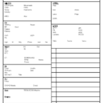 Nursing Report Sheet Template Download Printable PDF  Templateroller With Nursing Shift Report Template