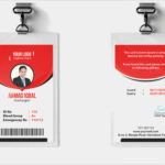 Office Employee Pvc Id Card In Pvc Id Card Template