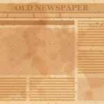 Old Newspaper Layout Vector – Download Free Vectors, Clipart  Intended For Blank Old Newspaper Template