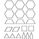 Pattern Block Template 11 – PDFSimpli Regarding Blank Pattern Block Templates