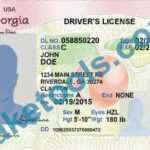Pin On Drivers License Regarding Georgia Id Card Template