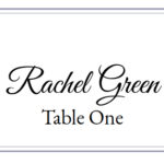 Place Card Me – A Free And Easy Printable Place Card Maker For  Intended For Free Printable Tent Card Template