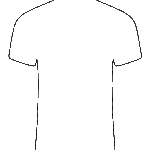 Poniznost Postrojavanje Prerušavanje T Shirt Outline  Throughout Blank T Shirt Outline Template