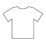 Poniznost Postrojavanje Prerušavanje T Shirt Outline  With Blank T Shirt Outline Template