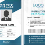 Print Ready ID Card Templates For MS Word  Office Templates Online Pertaining To Employee Card Template Word