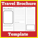 Printable Brochure Template & Worksheets  Teachers Pay Teachers Regarding Brochure Templates For School Project