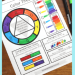 Printable Color Wheel – An Intro To Color Theory For Kids – The  With Blank Color Wheel Template