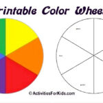 Printable Color Wheel – Primary, Secondary Colors (Colours) Regarding Blank Color Wheel Template
