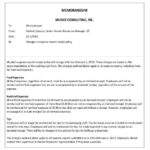 Professional Memo Template – 11+ Word, PDF, Google Docs Documents  With Regard To Memo Template Word 2013