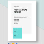 Professional Report Template Word – 11+ Free Sample, Example  Pertaining To Microsoft Word Templates Reports