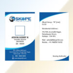 PVC Identity card ? Plastic ID card Designing & Printing Company  For Pvc Id Card Template