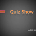 Quiz Show Within Quiz Show Template Powerpoint