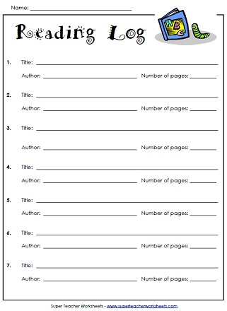 Reading Worksheets In Second Grade Book Report Template