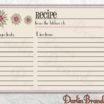 Recipe Card Template For Word – FREE DOWNLOAD Regarding Free Recipe Card Templates For Microsoft Word