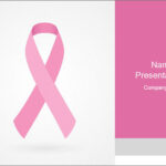 Ribbon Of Breast Cancer PowerPoint Template & Infographics Slides In Breast Cancer Powerpoint Template