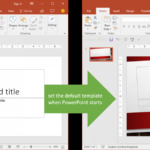 Set The Default Template When PowerPoint Starts  YOUpresent Intended For Powerpoint Replace Template