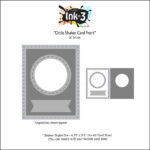 Shaker Circle Digital Die, Card Front Free SVG Kit Within Free Svg Card Templates