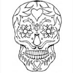 Skull Drawing Template – 11+ Free PDF Documents Download!  Free  Throughout Blank Sugar Skull Template