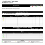 Status report template download Within Executive Summary Project Status Report Template
