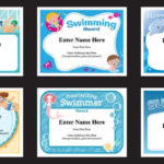 Swimming Certificates Templates  Swim Awards  Swimming Coach Pertaining To Free Swimming Certificate Templates
