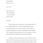 Template For Writing A Letter To A Judge – Tenak Pertaining To Letter To Judge Template