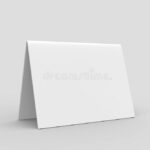 Tent Card Stock Illustrations – 11,9111 Tent Card Stock  In Blank Tent Card Template
