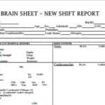 The 11 Best Nurse Brain Sheets – Scrubs  The Leading Lifestyle  For Nurse Report Sheet Templates