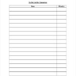 To Do List – 11+ Free Word, Excel, PDF Documents Download  Free  Intended For Blank To Do List Template