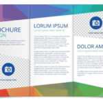 Tri Fold Brochure Vector Template – Download Free Vectors, Clipart  Regarding 3 Fold Brochure Template Free Download