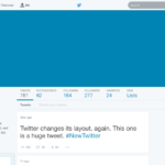 Twitter 11 Layout — Free PSD Template — GBX Studio — UX Design  Within Blank Twitter Profile Template
