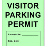 Visitor Parking Ticket Throughout Blank Parking Ticket Template