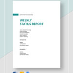 Weekly Status Report Templates – 11+ Free Documents Download  MS  For Microsoft Word Templates Reports