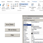 Word Template: Command Button Runs Wrong Macro – Stack Overflow With Button Template For Word