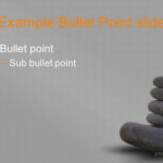 Zen Stones Template – Grey Background In Presentation Zen Powerpoint Templates